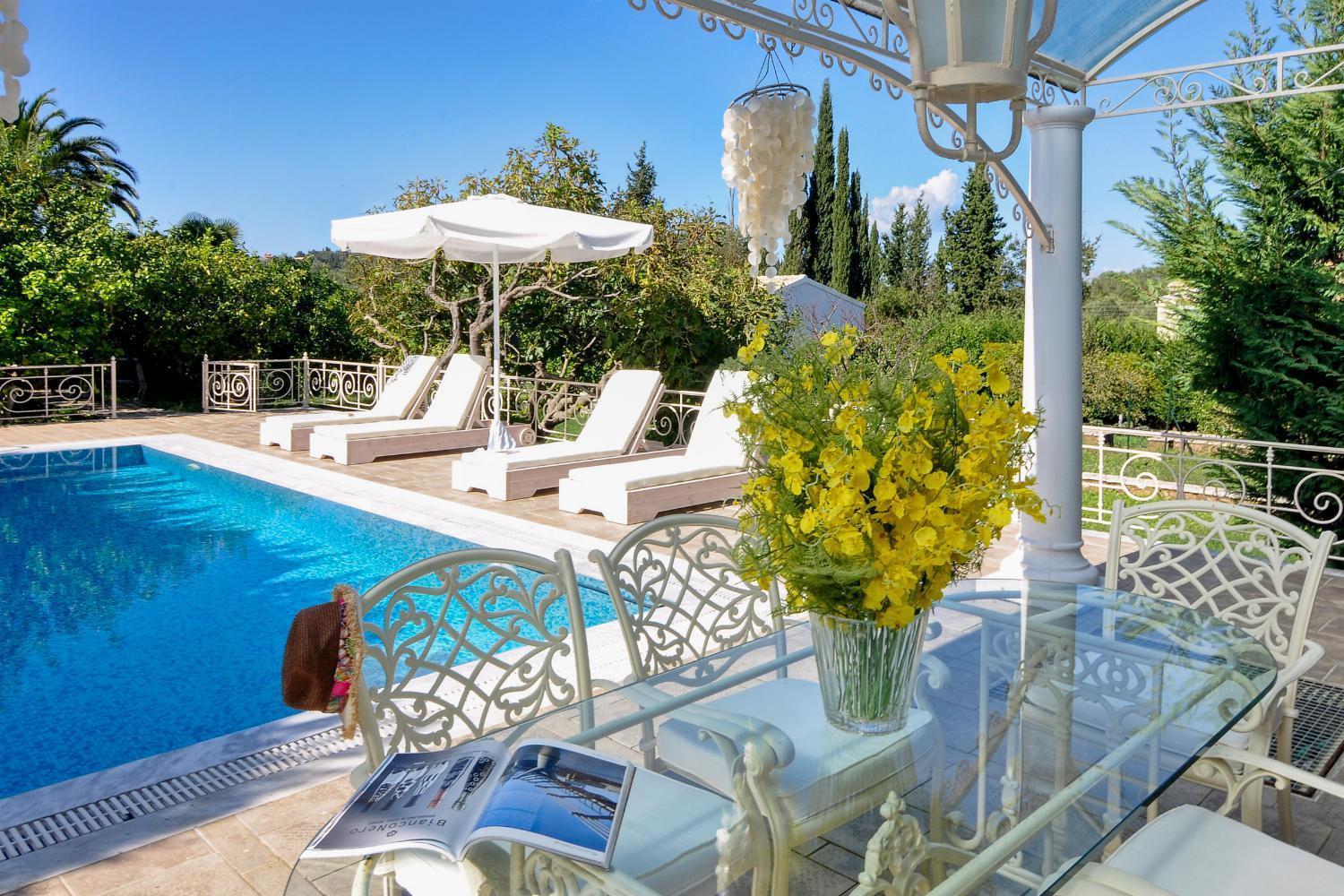 Villa Golden Tiara Agioi Deka  Exterior foto